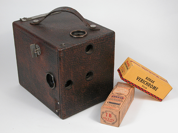 The Goodwin Film & Camera Company Ansco 7B Film, Anthony & Scovill No. 2 Box Camera and Eastman Kodak 118 Film