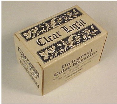 Box of Clear Light 35mm Film