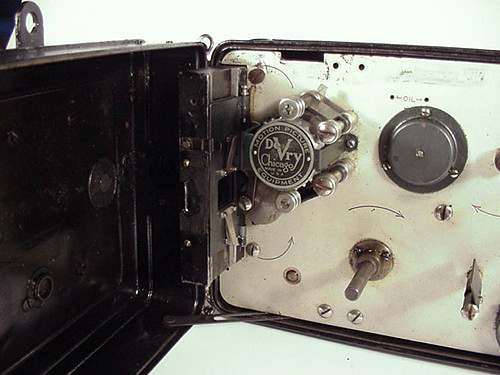 DeVry Standard Cine Camera Interior