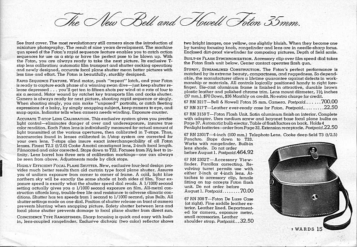 Foton camera advertisement