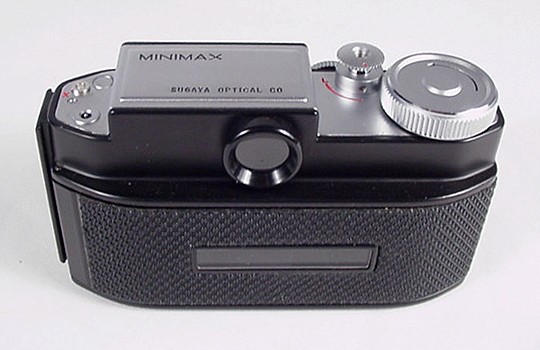 Back of Minimax Pocket 110 EE Camera