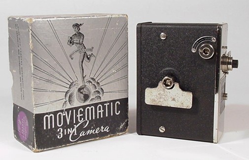 Moviematic Camera and Box