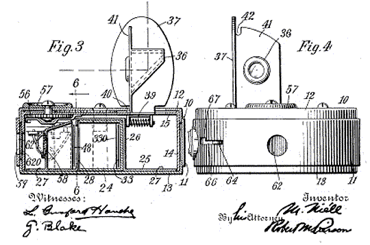 Magnus Niéll 1907 Patent Drawing