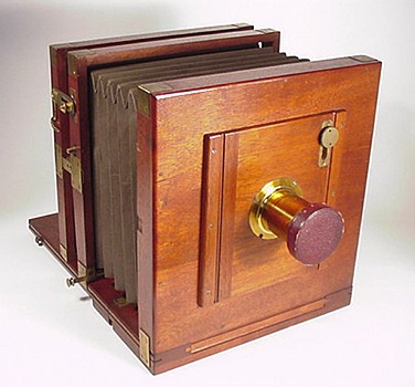 Mahogany Glass Plate Camera