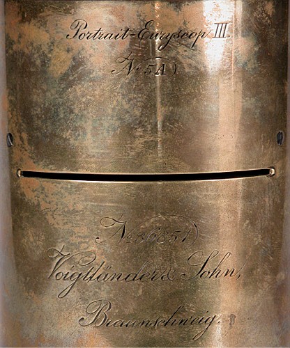 Large Voigtlander Brass Lens